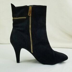 Bellini 11W Flora Suede Pointed Toe Side/Back Zip